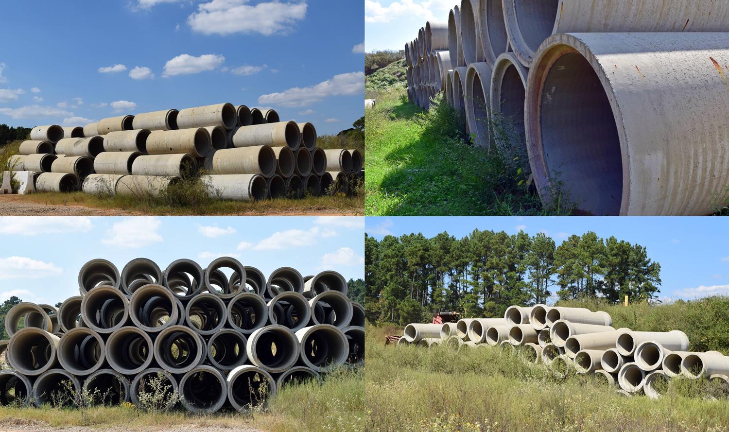 Surplus Reinforced Concrete Pipe Available